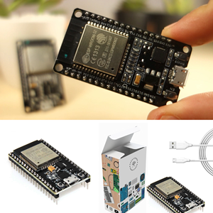 ESP32カムパンおよびチルトDIYキット、ステップバイステップの説明、USBプログラミングケーブル、サーボ、およびサーボPANチルトブラケット - Product Image 2