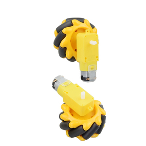 60mm Mecanum Rad roboter mit TT Motor für DIY Roboter Auto Chassis Kit Programmierung STEM Spielzeug Teile - Product Image 3