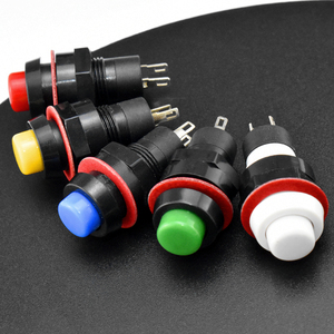 Interruttore a pulsante pulsante rotondo da 10MM con blocco/No-Lock - Product Image 1