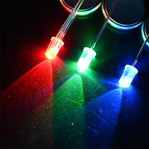 RGB <strong>LED</strong> Diode 5mm Common Cathode 4-pin Three Color <strong>LED</strong> Transparent <strong>LED</strong> Bulb DIY Lighting - Product Image 6