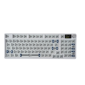 KC98 Pro Teclado mecánico Diy Kit Bluetooth Tres modos Intercambio en caliente 98 por ciento Teclado Pantalla personalizable - Product Image 1