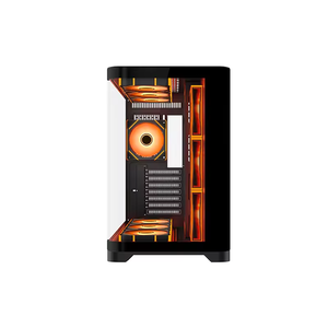 Kavisli cam tam görünüm oyun bilgisayarı vaka ATX deniz görünümü oyun PC kasa USB 3.0 360mm su soğutucu bilgisayar kılıfları & kuleleri - Product Image 4