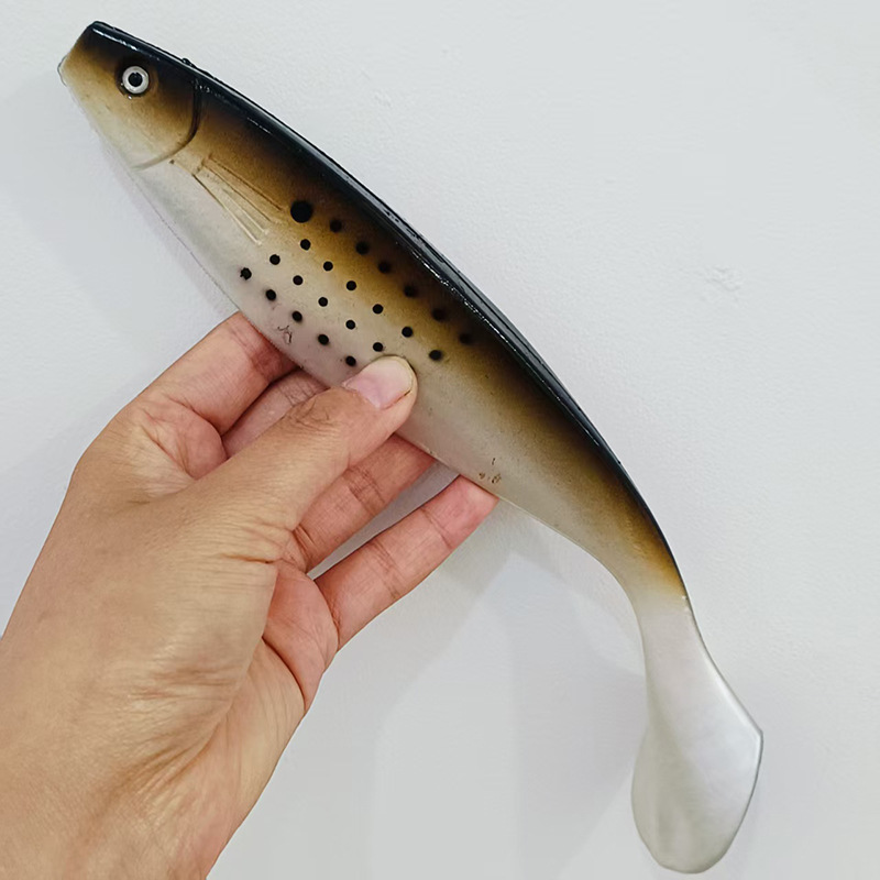 White belly with black spots