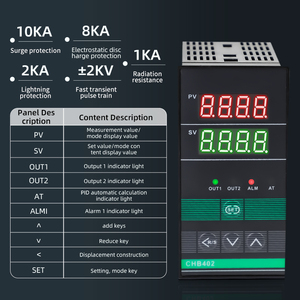 CHB Series Customizable LCD <strong>Digital</strong> <strong>PID</strong> 220V 230V AC Temperature <strong>Controller</strong> Temperature Adjustable Industrial <strong>Controller</strong> - Product Image 5