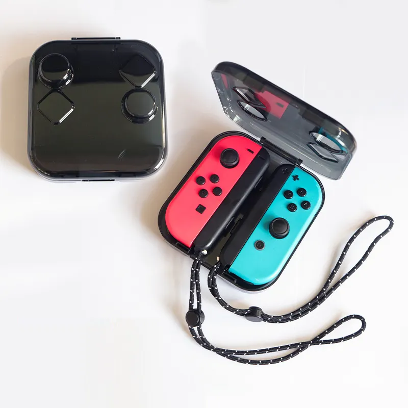 Joy con için PC depolama kapağı kristal Joy Con koruyucu kutu için kapak durumda