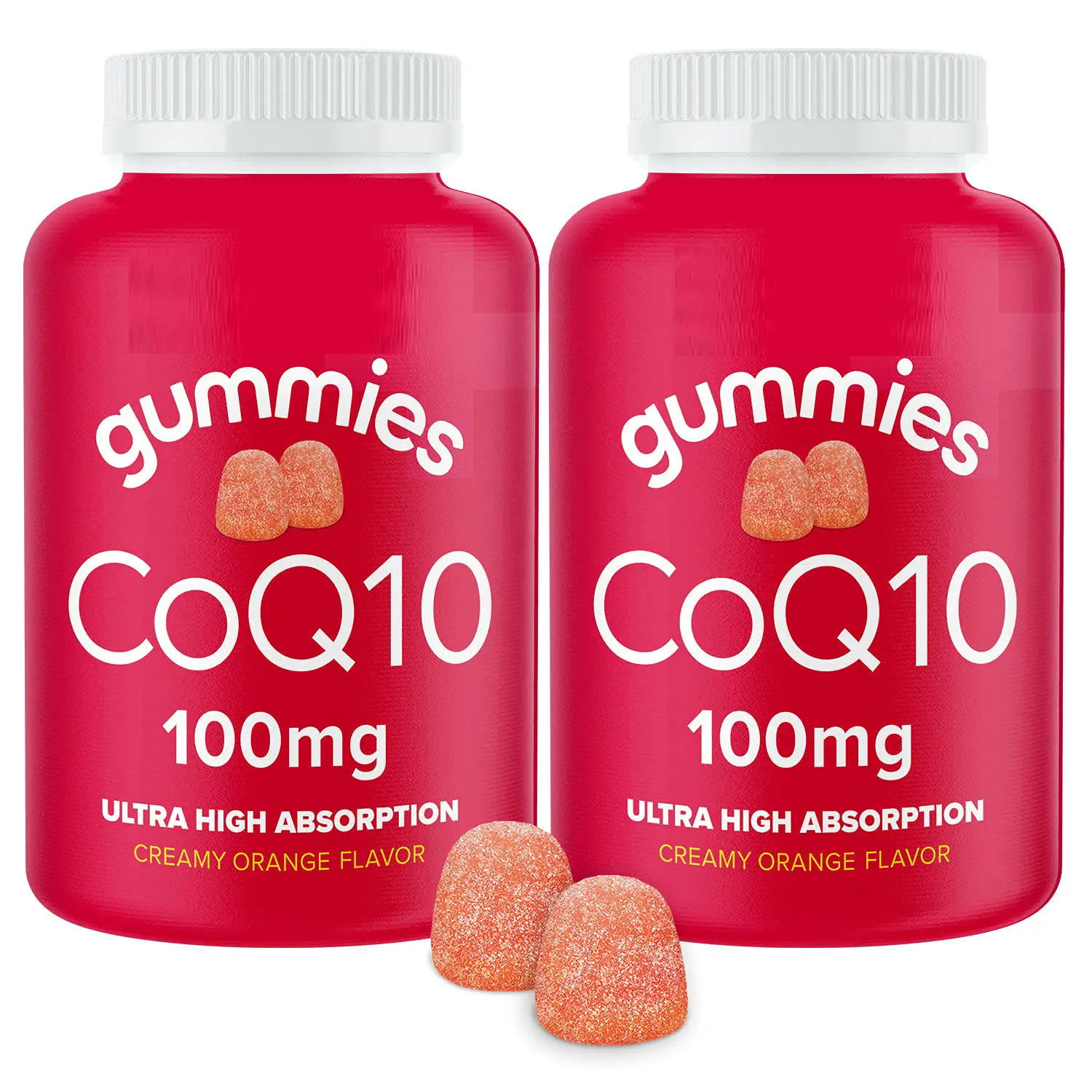 Suplemento de CoQ10 vegano de Etiqueta Privada, gomitas de Ubiquinol Q10 para Corazón Saludable y soporte de energía