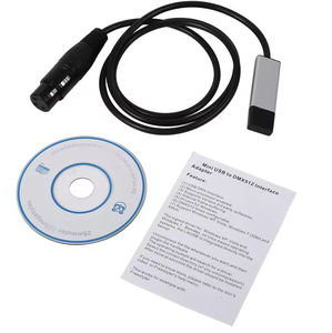 Adattatore di interfaccia da USB a DMX LED DMX512 per Computer da Studio PC luce del palco Dimmer per effetto LED Master Slave Led piatto - Product Image 2