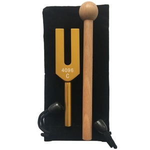 4096Hz Điều trị tần số cao điều chỉnh ngã ba pha lê diapason Quà Tặng Hợp kim nhôm kim loại cho âm thanh chữa bệnh y tế DNA sửa chữa - Product Image 5