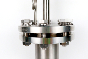 Smart Air <strong>Insertion</strong> Modbus Gas Price Cheap O2 Digital LCD Flange Connector Pipeline 4-20ma <strong>Output</strong> Insert vortex Flow Meter - Product Image 5