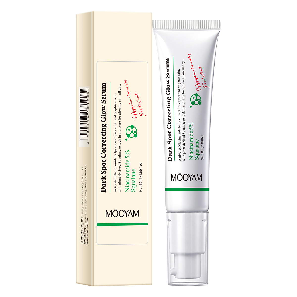Crème visage sérum éclat correcteur de taches pigmentaires