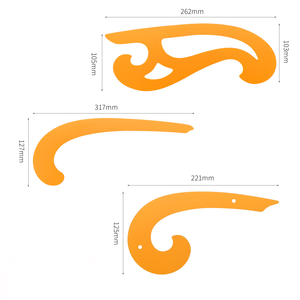<strong>Cost</strong>-Effective French <strong>Curve</strong> Burr-Free French <strong>Curve</strong> Smooth-Edged French <strong>Curve</strong> - Product Image 2
