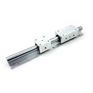 1100mm de longitud de sierra circular guía sbr20 carril pesado riel lineal de guía con el bloque sbr20luu - Product Image 2