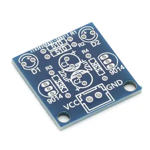 MHT11 einfacher 5 MM LED-Flash DIY-Kits DC 3V-14V Schaltungselektronik-Suite 1,6 mm Teile für Arduino blinkender Blitzkit - Product Image 3