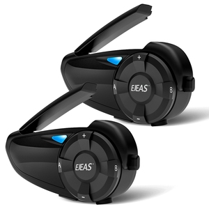 EJEAS Q7 Motor casco intercomunicador BT 5,1 motocicleta auriculares inalámbricos 800m interfono Altavoz manos libres Walkie casco Talkie - Product Image 5