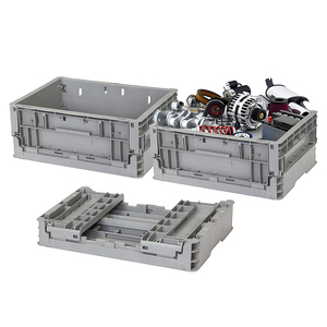 Transport Use Collapsible Design <strong>Euro</strong> Standard Container Plastic Logistics <strong>Box</strong> for Easy Storage - Product Image 1