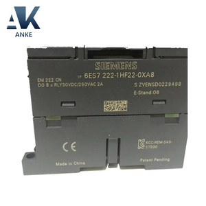 Siemens PLC SIMATIC 222 CN DIG OUTPUT EM Módulos digitales 6ES7222-1HF22-0XA8 - Product Image 1