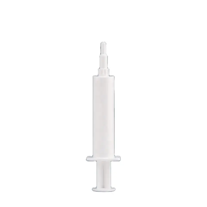 3 parti 10 CC Dispenser per siringa veterinaria iniettori per morsa medica confezione per siringa medica da 10ml senza pistone in gomma