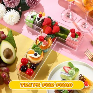 Acrylic Thư hộp khay hiển thị fillable Acrylic kẹo thư charcuterie hộp Acrylic kẹo cho bữa tiệc sinh nhật - Product Image 2