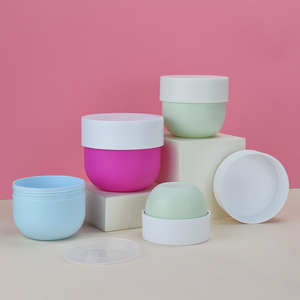 150ml 200ml 300ml 500ml xách tay PP Vòng Kem <span class=keywords><strong>Jar</strong></span> mắt Kem <span class=keywords><strong>Jar</strong></span> tóc Sáp dưỡng cổ điển container Kem <span class=keywords><strong>Jar</strong></span> - Product Image 1