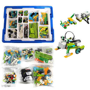 Bebricks Building STEM Series 45300 Kits de bloques de construcción de vapor Bloques de programación Ladrillos de juguete educativos para niños Estudio