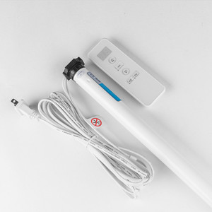 Horizontale kabellose Smart <span class=keywords><strong>Wifi</strong></span> Motorisierte Rolling Window Curtains Automatische Rollos