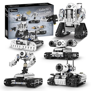 D5002 variabile di programmazione deformazione 5 IN 1 telecomando Robot modello di giocattoli creativi regalo per bambini fai da te blocchi di costruzione set - Product Image 1