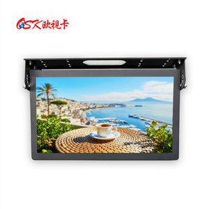 OSK 21,5 Zoll Android Flip Down Bus LCD-Monitor 3G/4G/WIFI Network Publishing Media Digital Signage Dachbus-Werbe bildschirm - Product Image 1