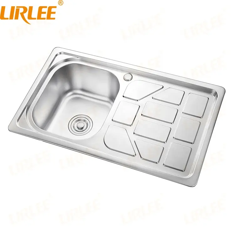 Lavello commerciale lavello da cucina lavello da cucina stretto lavello da cucina sottotop in acciaio inox doppia vasca Design moderno quadrato