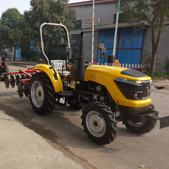 चीन की सबसे अच्छी कीमत कृषि 40hp छोटे कृषि ट्रैक्टर 4 व्हील फार्म 40hp 4wd व्हील ट्रैक्टर के साथ 40hp 4wd व्हील ट्रैक्टर