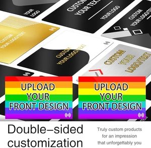 iPhone安卓个性化数字名片标志文本二维码13.56mhz点击共享定制NFC门禁卡 - Product Image 3