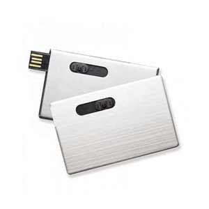 新定制批发金属卡Usb钥匙4gb至64gb Usb闪存驱动器Usb2.0 3.0信用卡/银行卡16Gb 64gb容量可用 - Product Image 4