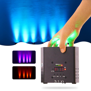 ไฟ LED ที่ตราไว้หุ้นงานแต่งงานเวที 2.4G โทรศัพท์มือถือไร้สาย APP ควบคุม 54W IP22 RGBWAUV สว่างเต็มรูปแบบเป็นเวลา 4 ชั่วโมง - Product Image 3