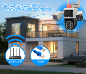 8k Wireless Wifi Solar Security <strong>Camera</strong> 720 Degree Ptz Control IP Auto Tracking Night Vision Cctv <strong>Camera</strong> <strong>IPC</strong> 360 Home - Product Image 2