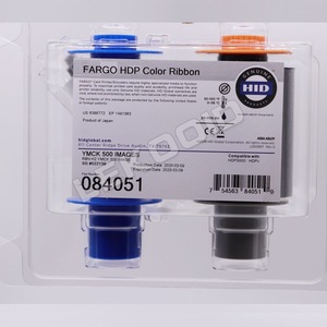 ริบบิ้นสี HDP5000 Fargo ดั้งเดิม84051และ84053