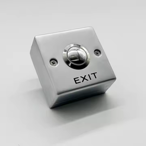 Pulsante di uscita in lega di zinco impermeabile opzionale per sistema di controllo accessi porta pulsante di rilascio della porta - Product Image 5