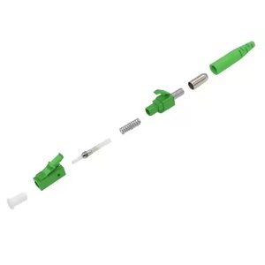 Simplex สายไฟเบอร์ออปติก0.9 LC APC UPC ขนาด2.0 3.0มม. บูตสั้นพร้อม SC APC ที่ใช้เครือข่าย FTTH 4G ที่เข้ากันได้กับตัวเชื่อมต่อ FC - Product Image 1