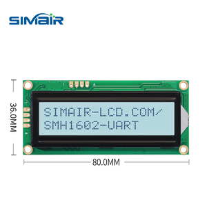 <strong>Lcd1602</strong> <strong>LCD</strong> <strong>display</strong> <strong>module</strong> UART serial port <strong>LCD</strong> 1602 character dot matrix screen English Japanese font library - Product Image 4