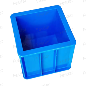 Kunststoff beton prüf würfelform Betonblock formen Beton würfelform für Beton prüfungen - Product Image 5