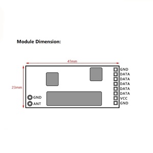 RXB9 433MHz Wireless RF ASK 4CH modulo di ricezione telecomando modulo di ricezione supereterodina RX con funzione di decodifica - Product Image 6