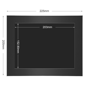 10英寸高清MI VGA AV BNC工业工厂液晶显示器壁挂式OEM ODM发光二极管桌面非触摸屏金属外壳 - Product Image 2