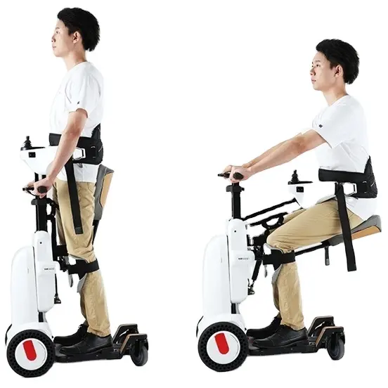 Geh assistent Rehabilitation ausrüstung Gang training Geh rollstuhl für querschnitts gelähmte Behinderte Stehender Rollstuhl