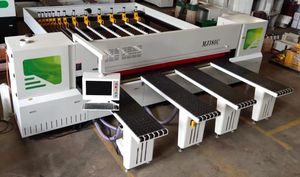 Máquina automática de paneles para carpintería para computadora de madera, Panel de sierra de viga CNC, fabricación de gabinetes de corte con Software de optimización - Product Image 3