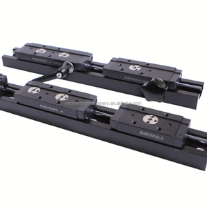 Bloque deslizante de guía lineal de doble eje con tres ruedas, bloque de carro deslizante de guía de rodamiento de riel lineal de doble eje, CNC, 2 unidades - Product Image 2