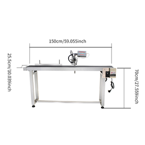Industriale DX7 testina di stampa on-line stampante a getto d'inchiostro UV100 automatico Batch Coding macchina per data di scadenza timbro e imballaggio - Product Image 3