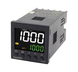 T4CT TMCON DIN 48*48 display LCD multifunzione relè temporali industriale Timer digitale - Product Image 1