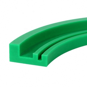 Transportador de cadena de plástico resistente al calor OEM lateral de nailon Uhmwpe Uhmw Pe ranura anillo Circular arco redondo curvo carril de guía lineal
