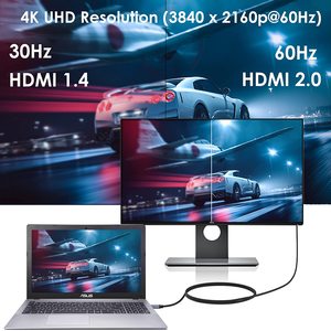 Convertidor de adaptador USB a HDMI tipo C Cable Usb a HDMI USB a HDMI - Product Image 4