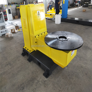 2-axis L-type Servo Positioner Controlled by <strong>Robot</strong> for Batch Welding of Metal Parts - Product Image 2