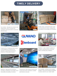 Qtenboard Zero Bounding Precisión táctil de 40 puntos Pantalla Oc original Android 14 Windows Pizarra interactiva inteligente visual más amplia - Product Image 5