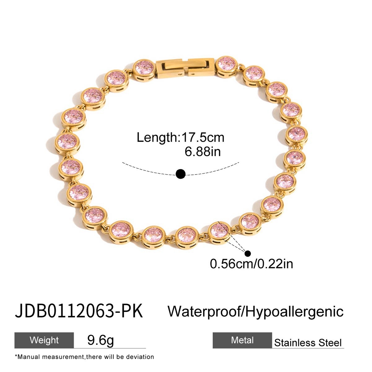 JDB0112063-PK Oro 18K